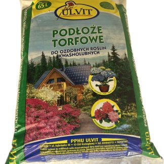 Podłoże torfowe do ozdobnych roślin kwaśnolubnych 65l