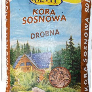 Kora sosnowa sortowana drobna 80l